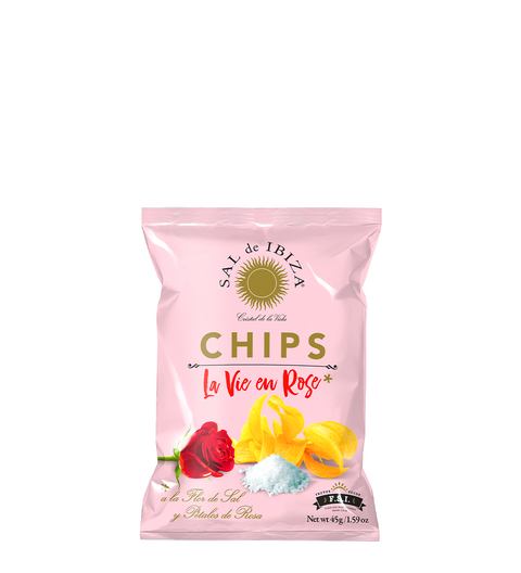 SAL de IBIZA Chips "La Vie en Rose", 45g