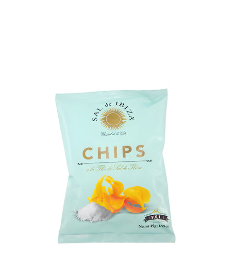SAL de IBIZA chips "a la Flor de Sal", 45g