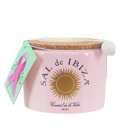 SAL de IBIZA Fleur de Sel "La Vie en Rose", 140g