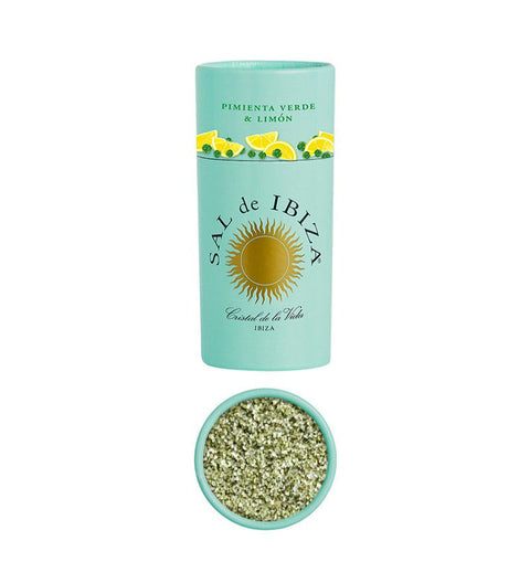 SAL de IBIZA Granito Pimienta verde & Limón, 85g