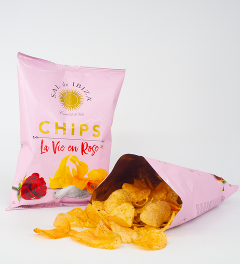 SAL de IBIZA Chips "La Vie en Rose", 125g