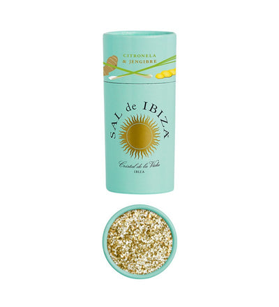 SAL de IBIZA Granito Citronela y Jengibre, 100g