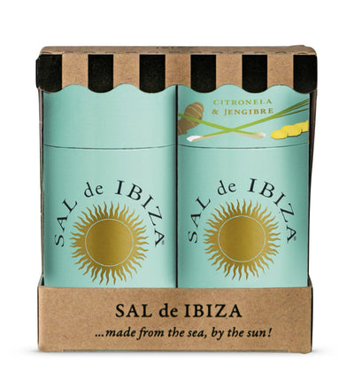 SAL de IBIZA Paquete Granito Pur &amp; Granito Citronela &amp; Jengibre